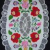 RISELT terítő kalocsai ovális 50x29 cm
