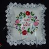 GYŰRŰPÁRNA Kalocsai monogramos 25x25cm