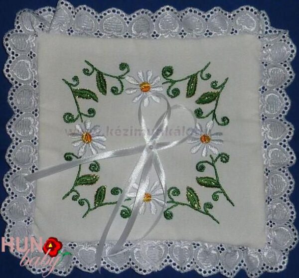 GYŰRŰPÁRNA Margarettás 25x25 cm