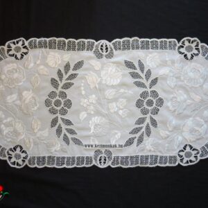 RISELT terítő fehér futó 78x34 cm