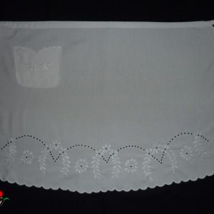 Fél kötény karádi mintával nagy méret 70x50cm