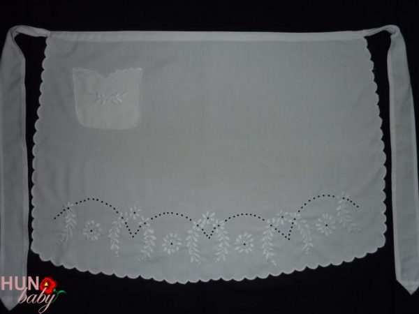 Fél kötény karádi mintával nagy méret 70x50cm