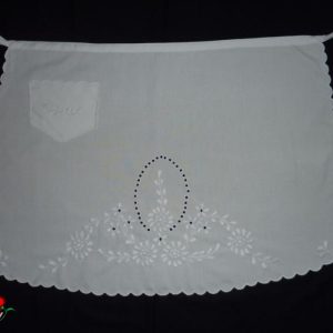 Fél kötény karádi mintával nagy méretű 70x50cm
