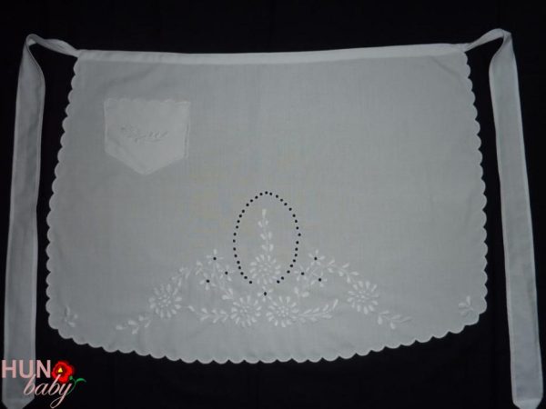 Fél kötény karádi mintával nagy méretű 70x50cm