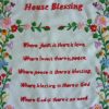 Házi Áldás,Kalocsai House Blessing 43x33 cm