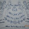 Falvédő Angol House Blessing Házi áldás 85x55