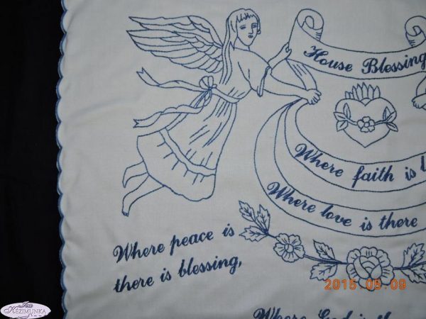 Falvédő Angol House Blessing Házi áldás 85x55