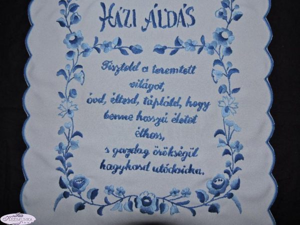 Falikép kalocsai Tiszteld a teremtett világot 43x33 cm