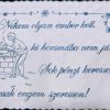 Falvédő előnyomott szegett,Nekem olyan ember kell