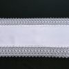Csipkés szélű terítő fehér 88x38 cm