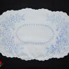 Előnyomott kalocsai Kisterítő - magyaros mintával - 40x25 cm - Emőke