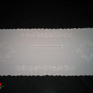 FEHÉR FUTÓ - KISCSILLAGOS MINTÁVAL