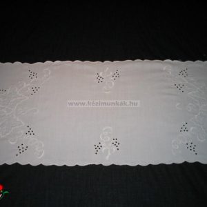 FEHÉR FUTÓ - SZŐLLŐS MINTÁVAL