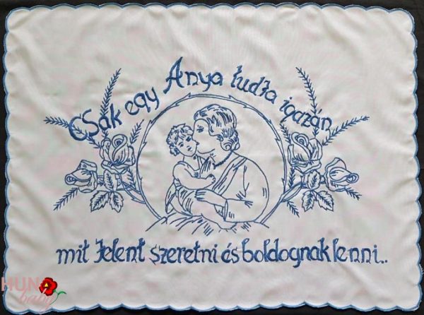 Falvédő, Csak egy anya tudta 70x52 cm