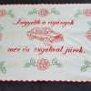 Falvédő Irigyelik a cigányok 82x53 cm
