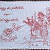 Falvédő a szöveg egyedi kérésre, Ahogy én pakolok 83x54 cm