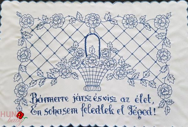 Falvédő előnyomott Bármerre jársz és visz, szegetlen 85x58