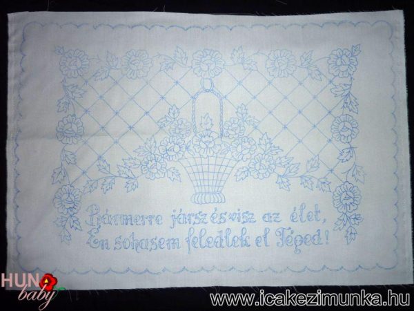 Falvédő előnyomott Bármerre jársz és visz, szegetlen 85x58