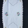 Hímzett kalocsai futó horgolt, luggalt 88x38 cm