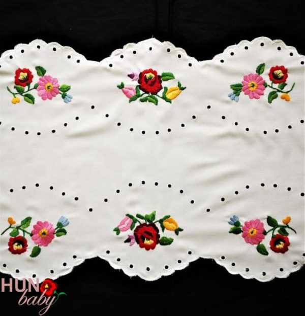 Hímzett terítő futó kalocsai luggalt 85x35 cm