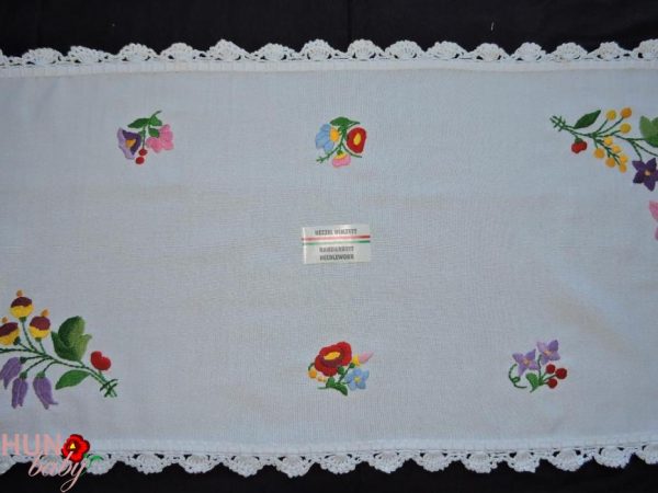 Hímzett terítő futó kalocsai luggalt 88x36 cm