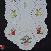 Hímzett terítő kalocsai mintával luggalt 75x35 cm