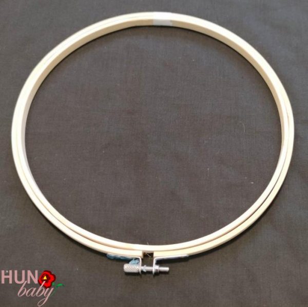 Hímzőráma bambuszból 18 cm