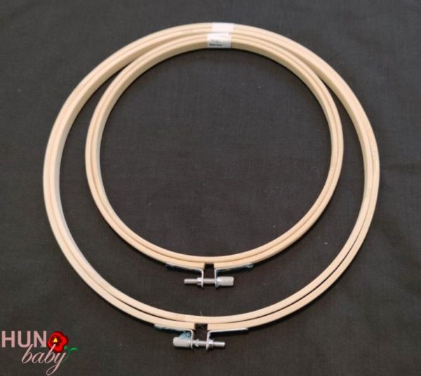 Hímzőráma bambuszból 18 cm