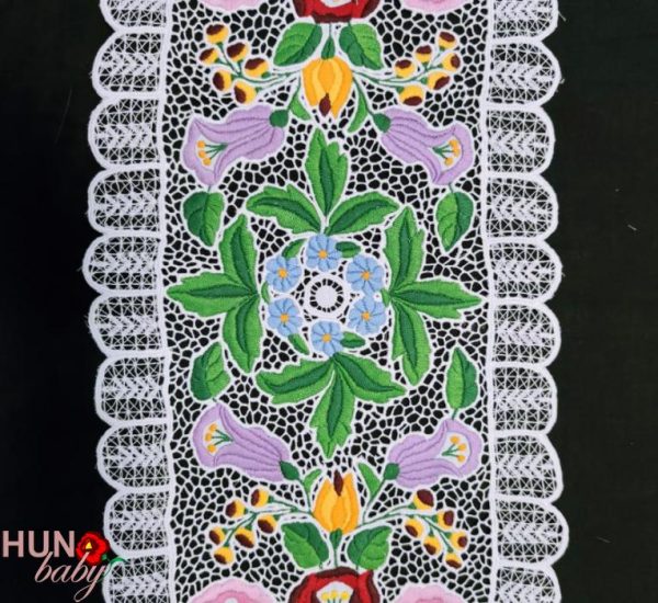 Riselt terítő kalocsai áttört 72x30 cm