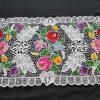 Riselt terítő kalocsai áttört ovális 70x33 cm
