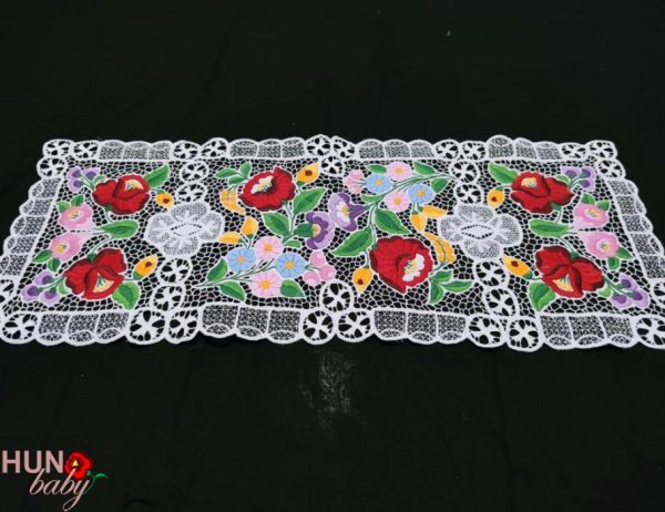 Riselt terítő kalocsai áttört 82x33 cm