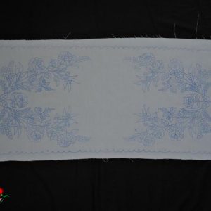 Előnyomott kalocsai futó szegetlen 85x35 cm