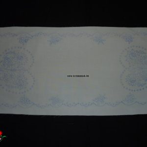 Előnyomott kalocsai futó szegetlen 85x35 cm