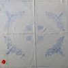 Előnyomott kalocsai nagyterítő szegetlen 120x100 cm