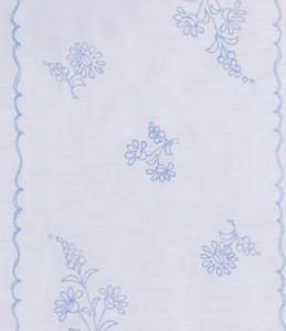 Előnyomott margarettás terítő szegetlen 85x32 cm