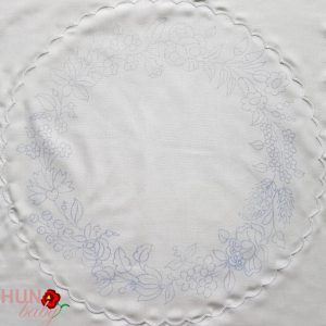 Előnyomott terítő kalocsai szegett kör 45 cm