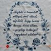 Falikép előnyomott kalocsai- Tiszteld a teremtett - 60x50 cm