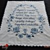 Falikép előnyomott kalocsai- Tiszteld a teremtett - 60x50 cm