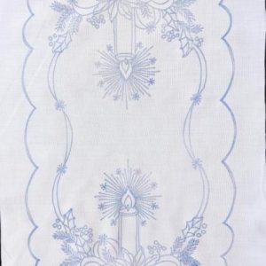 Karácsonyi előnyomott szegetlen 55x28 cm