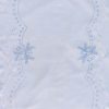 Karácsonyi terítő előnyomott futó szegett 85x35 cm