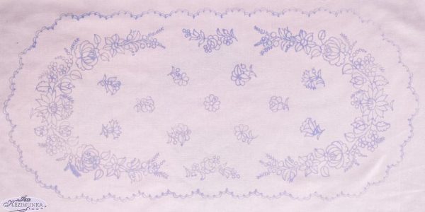Előnyomott kalocsai szegettlen futó 85x35 cm-4137-01