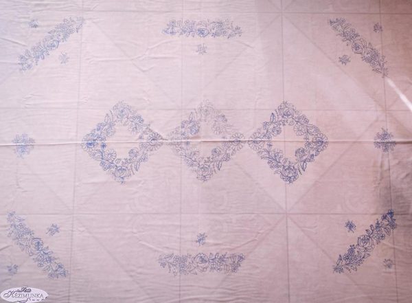 Előnyomott nagyterítő kalocsai szegettlen 200x146cm-01