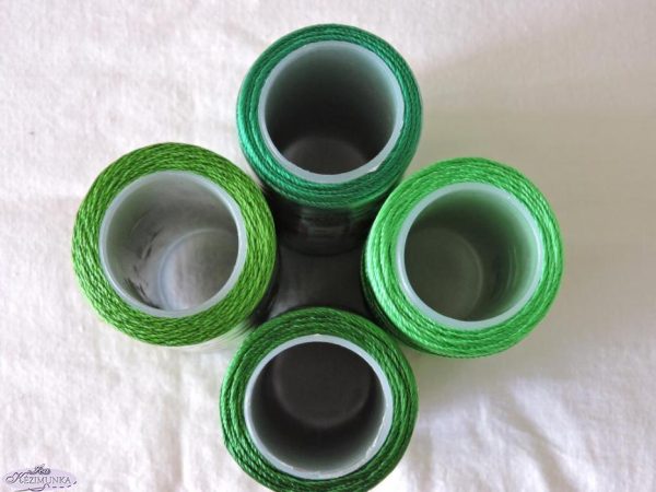 Selyemfonal zöld 50 gr