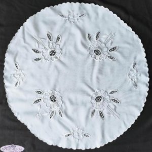 Hímzett terítő komlói kör 60 cm