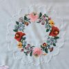 Hímzett terítő kalocsai kör 85 cm