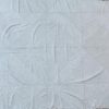 Hímzett nagy terítő fehér ókalócsai 180x140cm