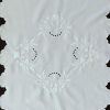 Hímzett nagyfutó fehér luggalt 130x50 cm