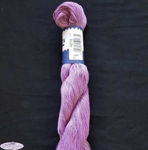Gyöngyfonal világos lila motringos 4216 50 gr