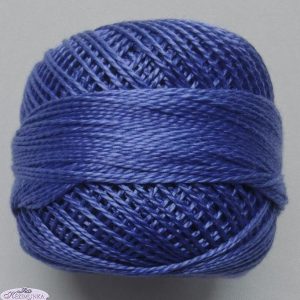 Hímzőcérna új perlé közép kék pamut 10gr 494