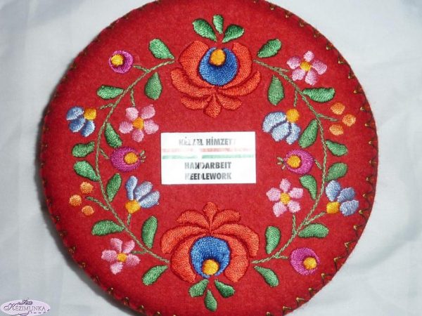 Díszdoboz ékszertartó piros 20 cm